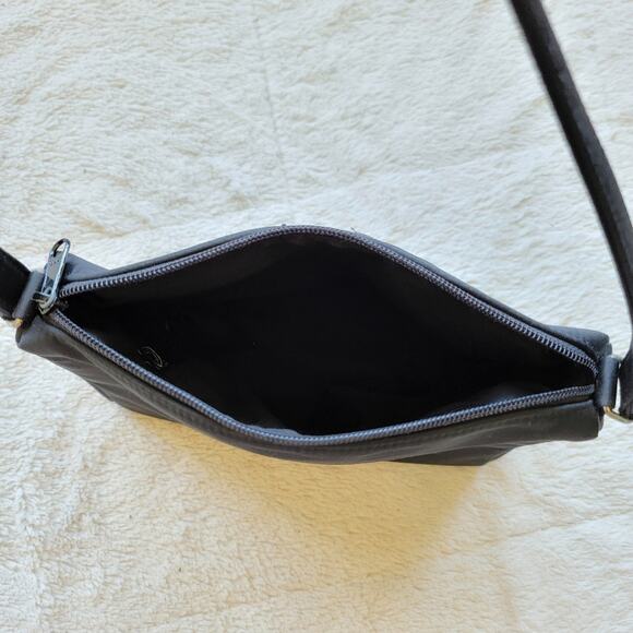Kate Spade Vintage Black Canvas Minimalist Shoulder Bag - Picture 3 of 3